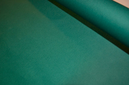 Oilskin uni smaragd grün *Breite 148cm*