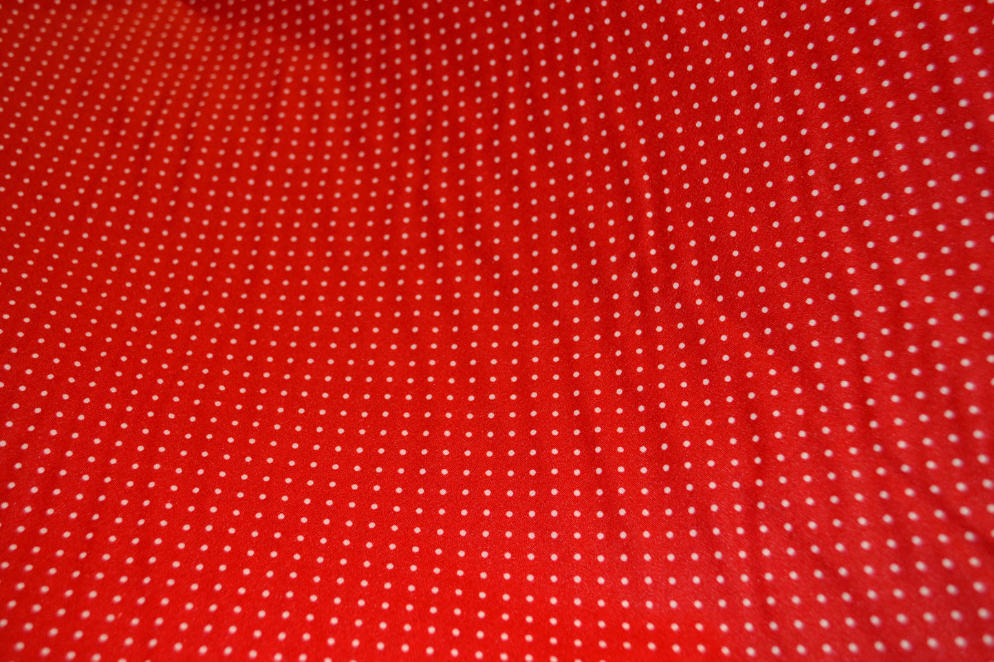 Beschichtete Baumwolle "Punkte" weiß rot *Breite 150cm*