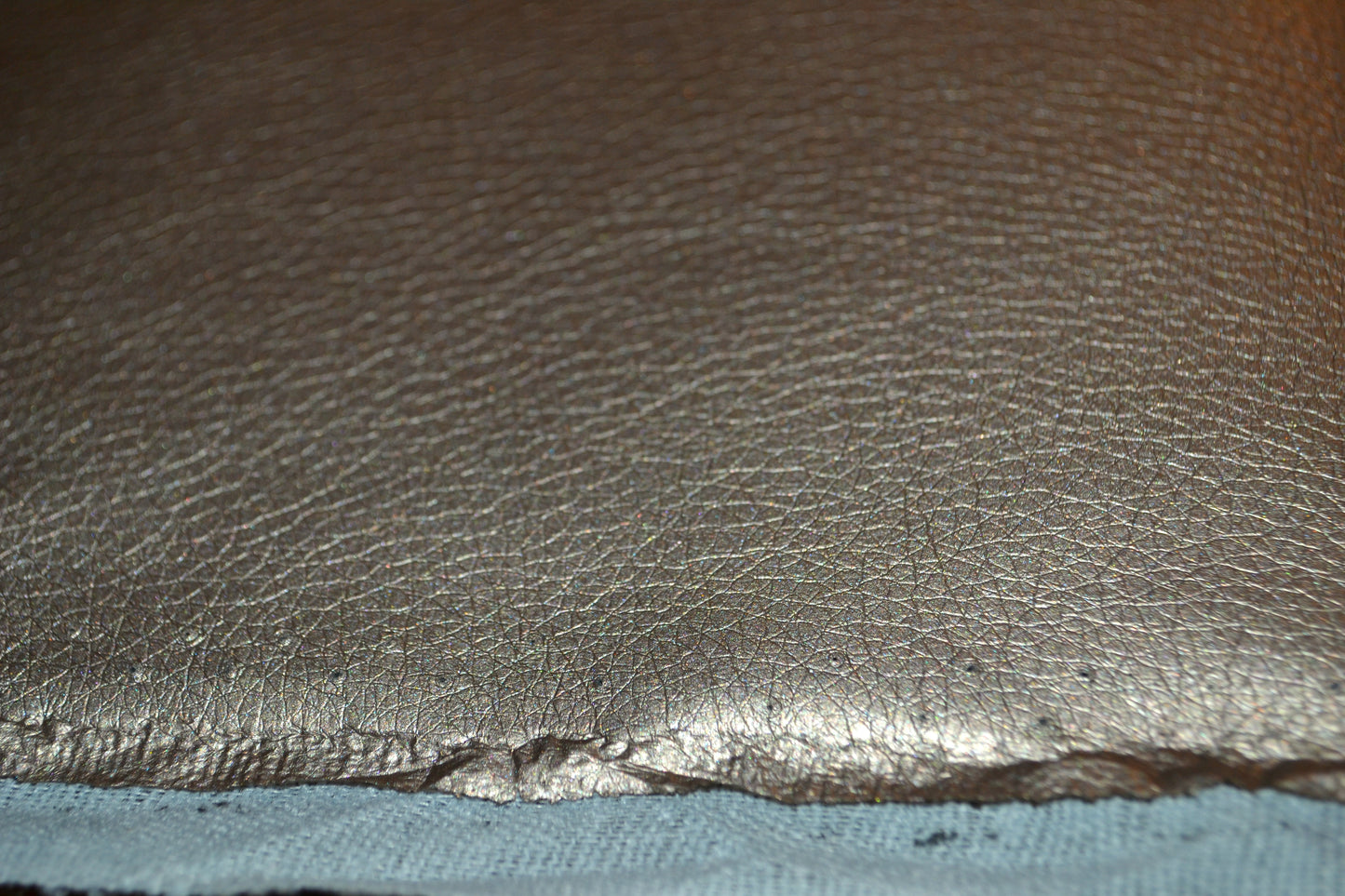 Kunstleder uni bronze gold *Breite 142cm*
