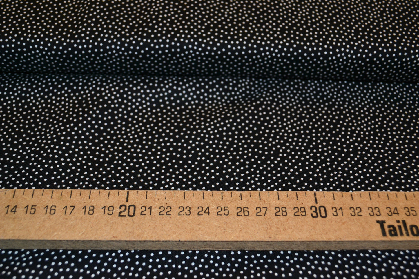 Patchwork Baumwolle "Minidots kleine Punkte" weiß schwarz *Breite 110 cm*