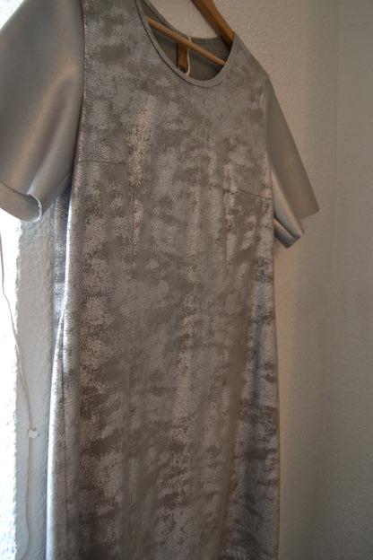 Kleid silber grau Gr. 38/M