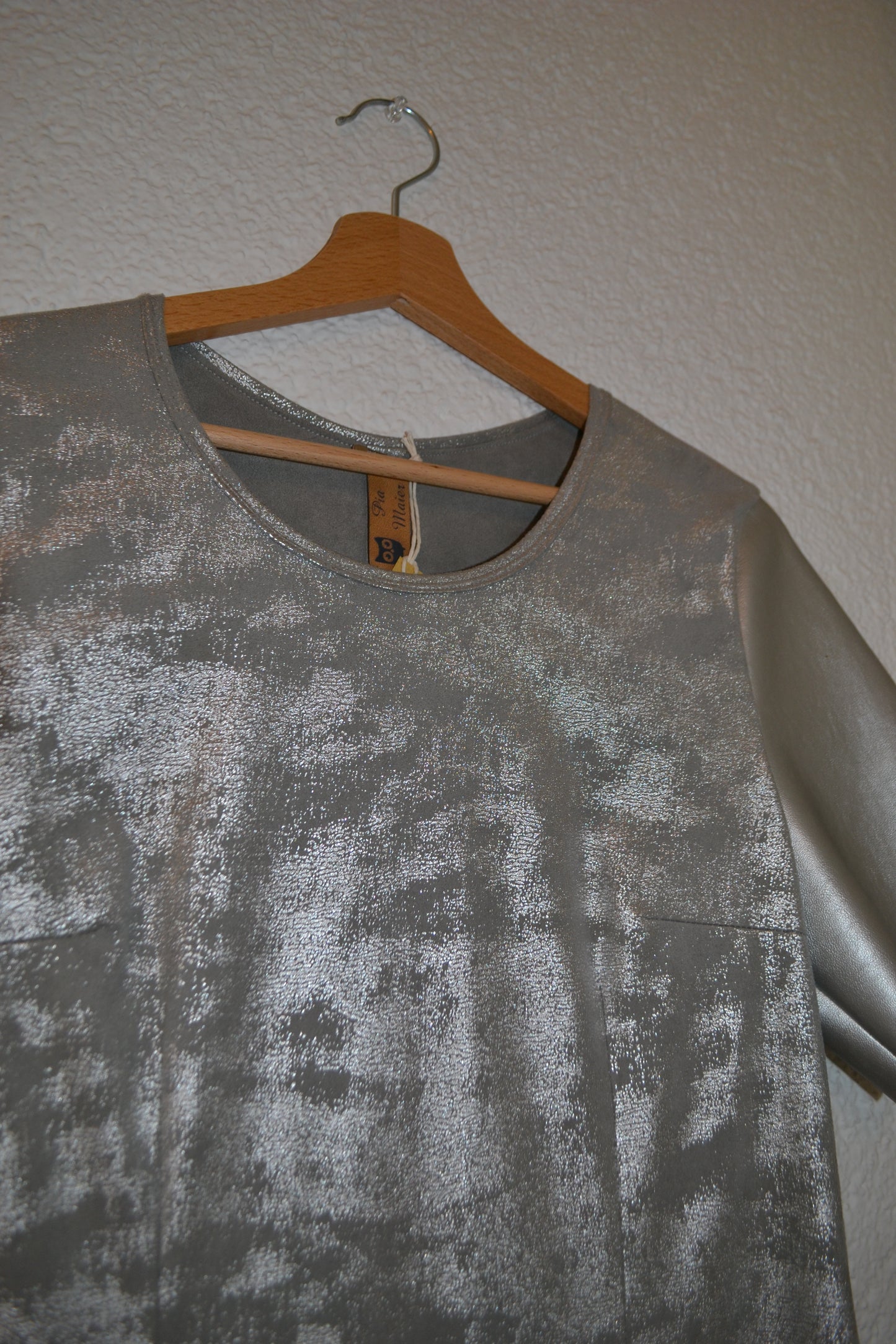 Kleid silber grau Gr. 38/M