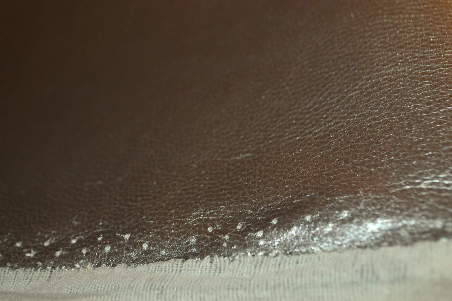 Kunstleder uni silber *Breite 142cm*