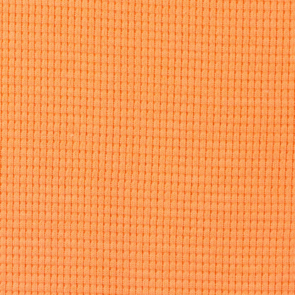 Waffeljersey uni apricot